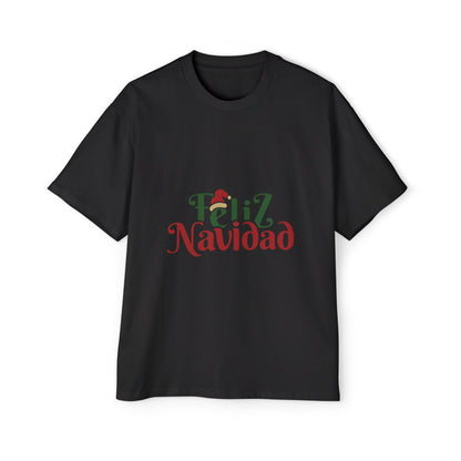 Feliz Navidad Oversized Tee – Festive Spanish Christmas T-Shirt Printify