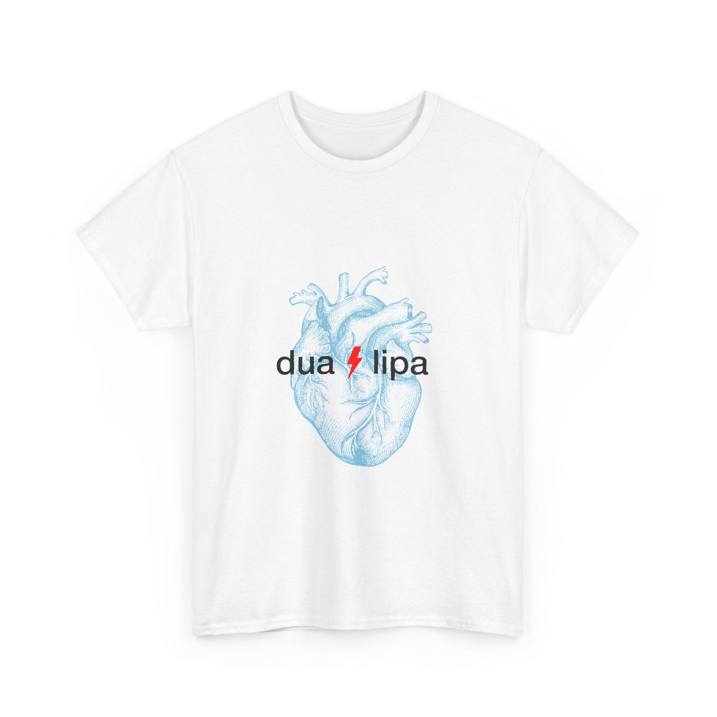 Electro Heart Illustration Unisex Heavy Cotton Tee - snazzymerch