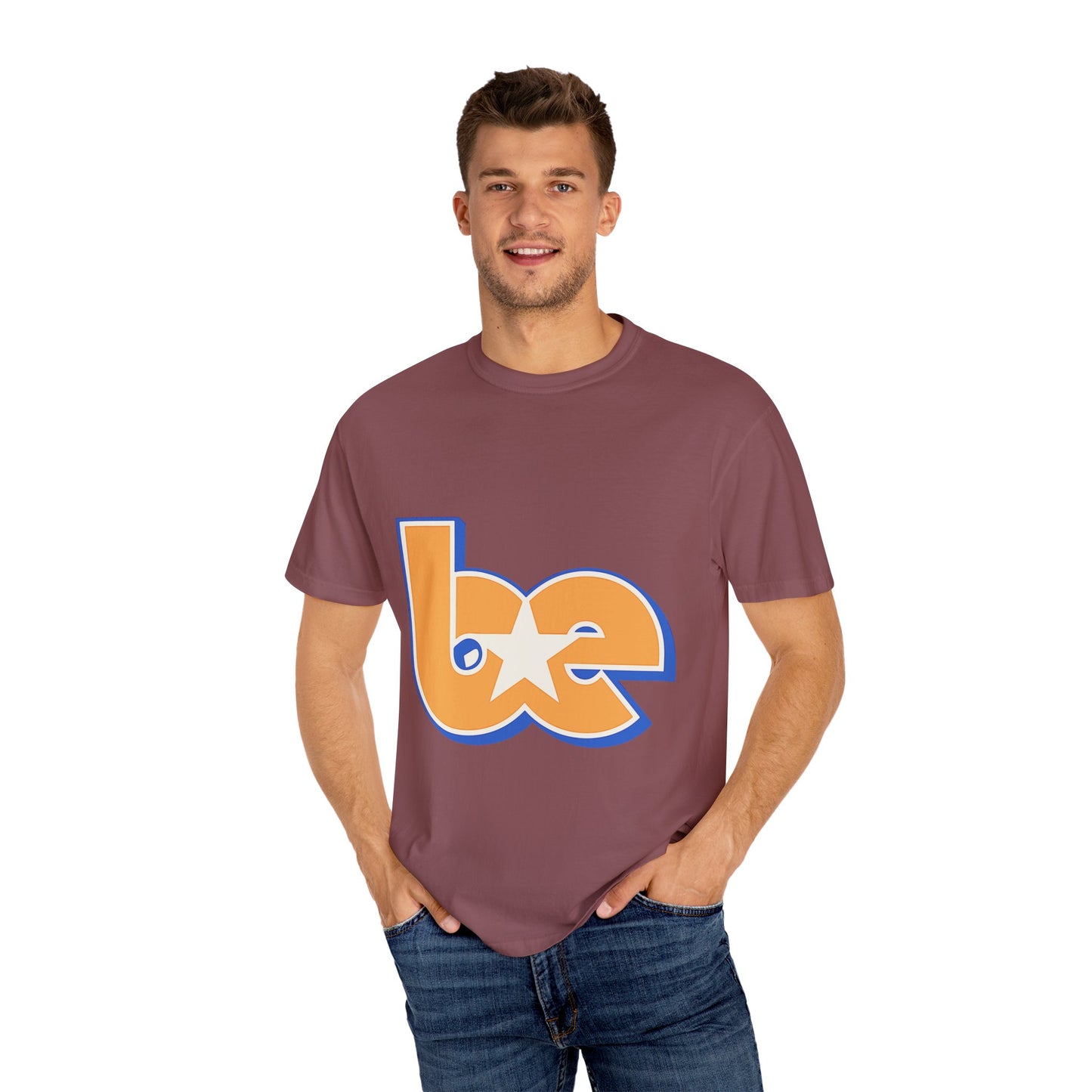 Billie Eilish Inspired Dyed T-shirt – BE Star Retro Edition Printify