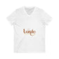 Wave & Sun Unisex Jersey Short Sleeve V-Neck Tee - snazzymerch