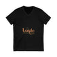 Wave & Sun Unisex Jersey Short Sleeve V-Neck Tee - snazzymerch