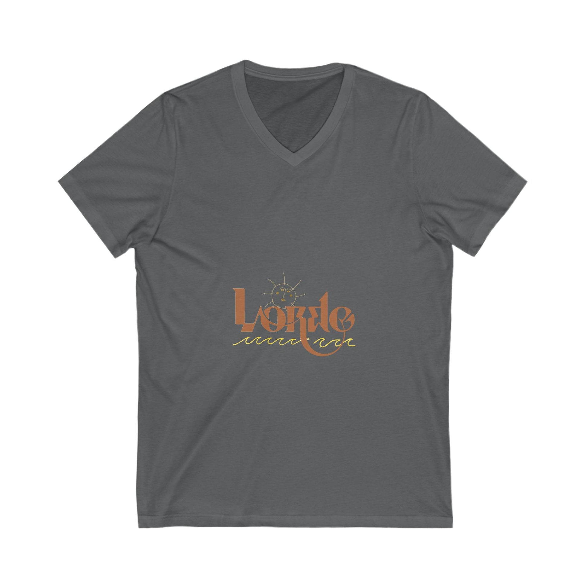 Wave & Sun Unisex Jersey Short Sleeve V-Neck Tee - snazzymerch