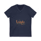 Wave & Sun Unisex Jersey Short Sleeve V-Neck Tee - snazzymerch