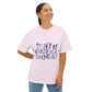 Act F*cking Nice Quote-Unisex Oversized Tee Printify