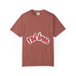 Red Dress Aesthetic Unisex Garment-Dyed T-shirt - snazzymerch