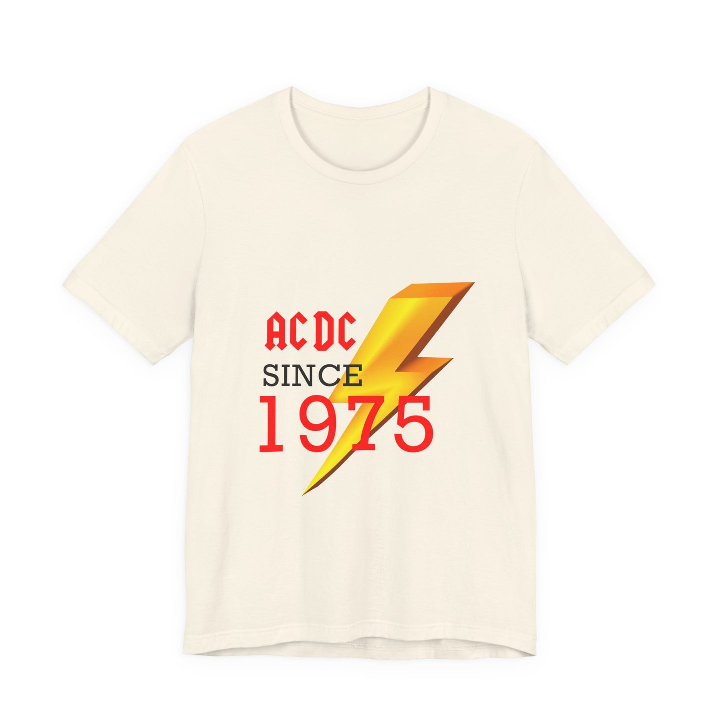 Golden Shockwave ‘75 Unisex short sleeve Tee Printify