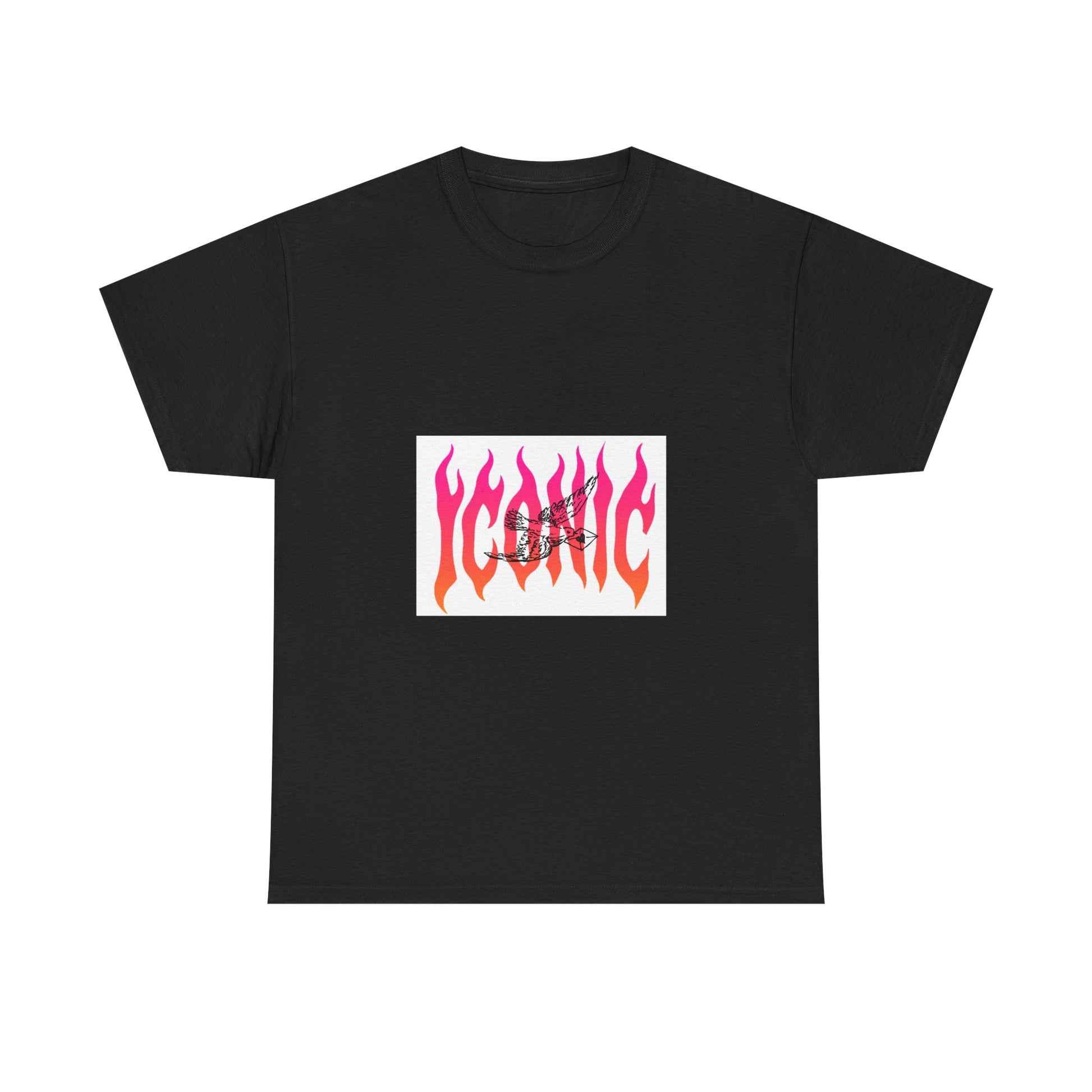 Flame Flight Iconic Unisex Heavy cotton tee Printify