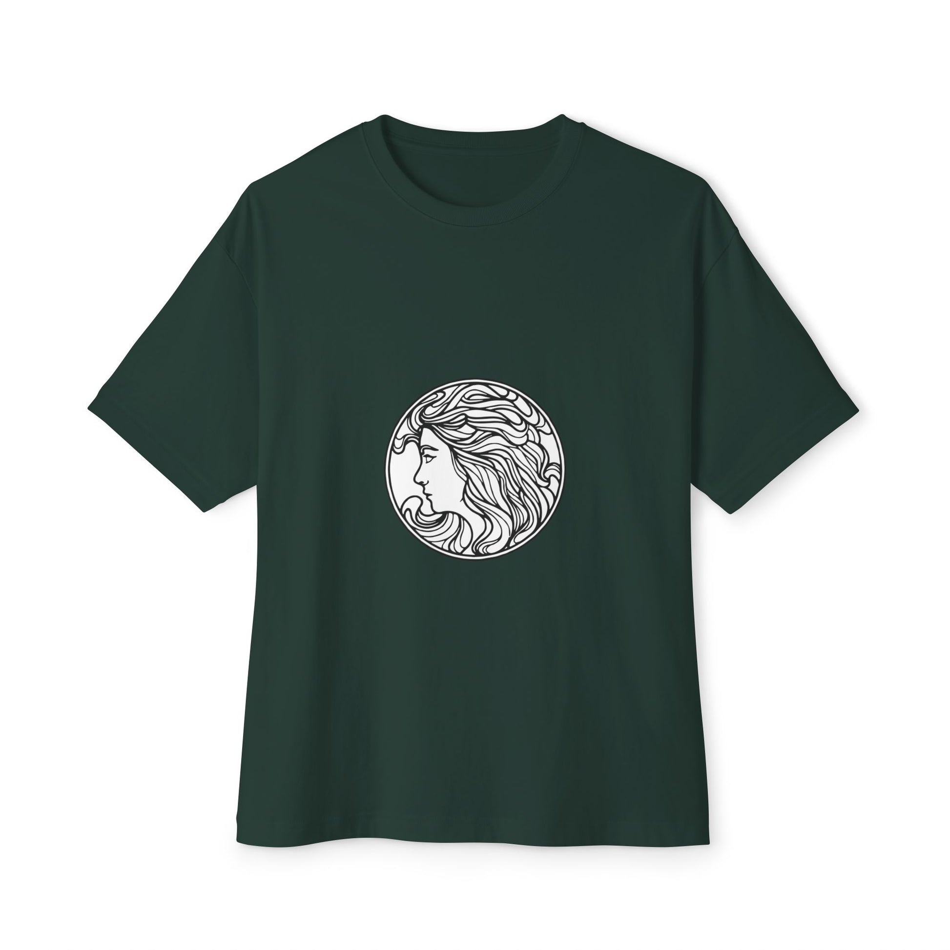 Muse Silhouette Unisex Oversized Boxy Tee - snazzymerch