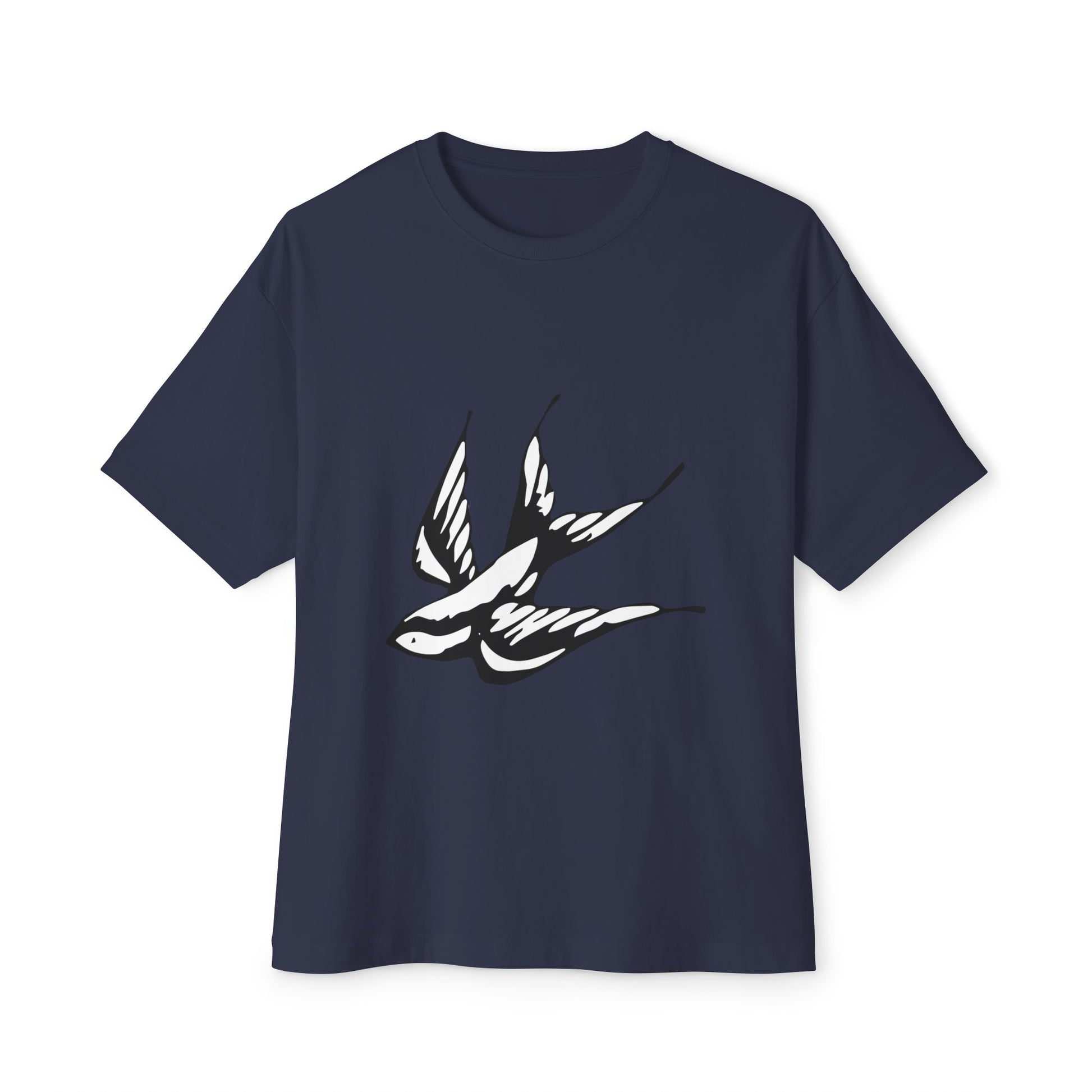 Flight Marked Unisex Oversized Boxy Tee Printify