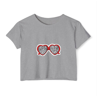 Shake It Studio Women's Festival Crop Top - snazzymerch