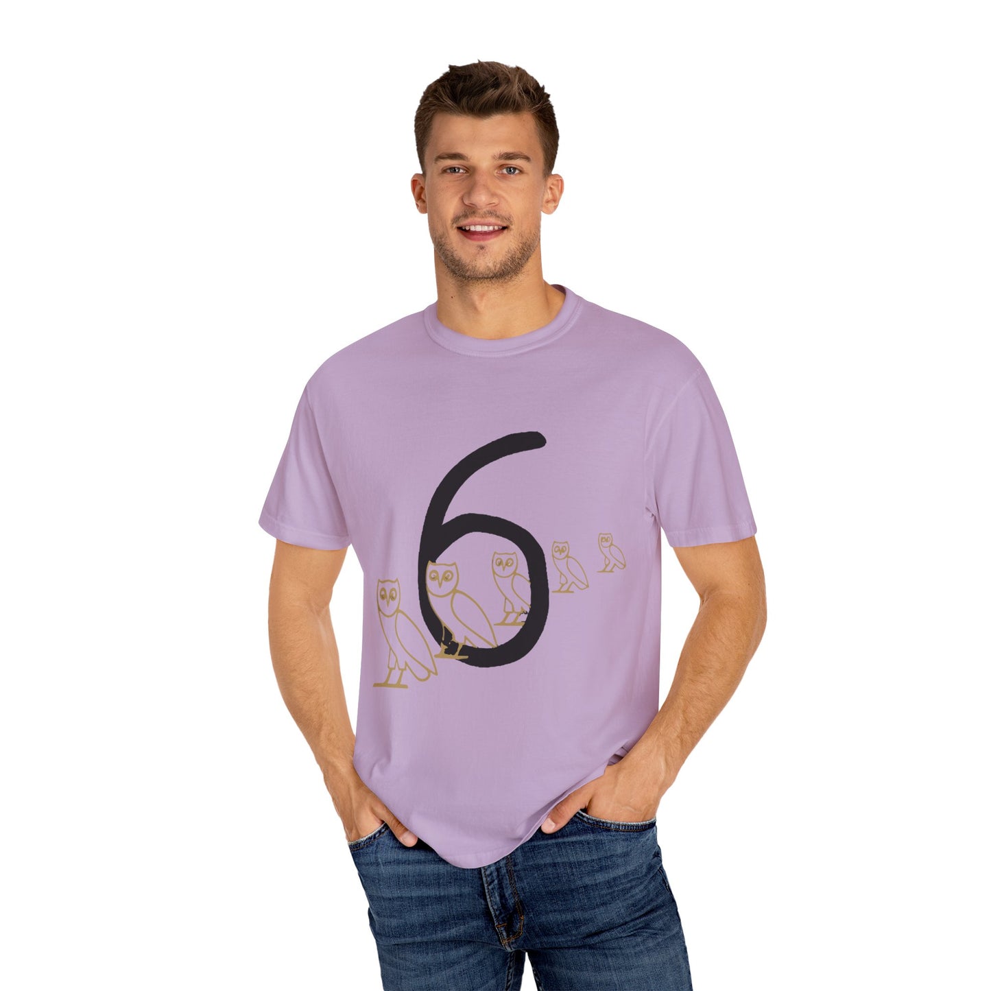 OVO Owl Evolution Dyed Tshirt Printify