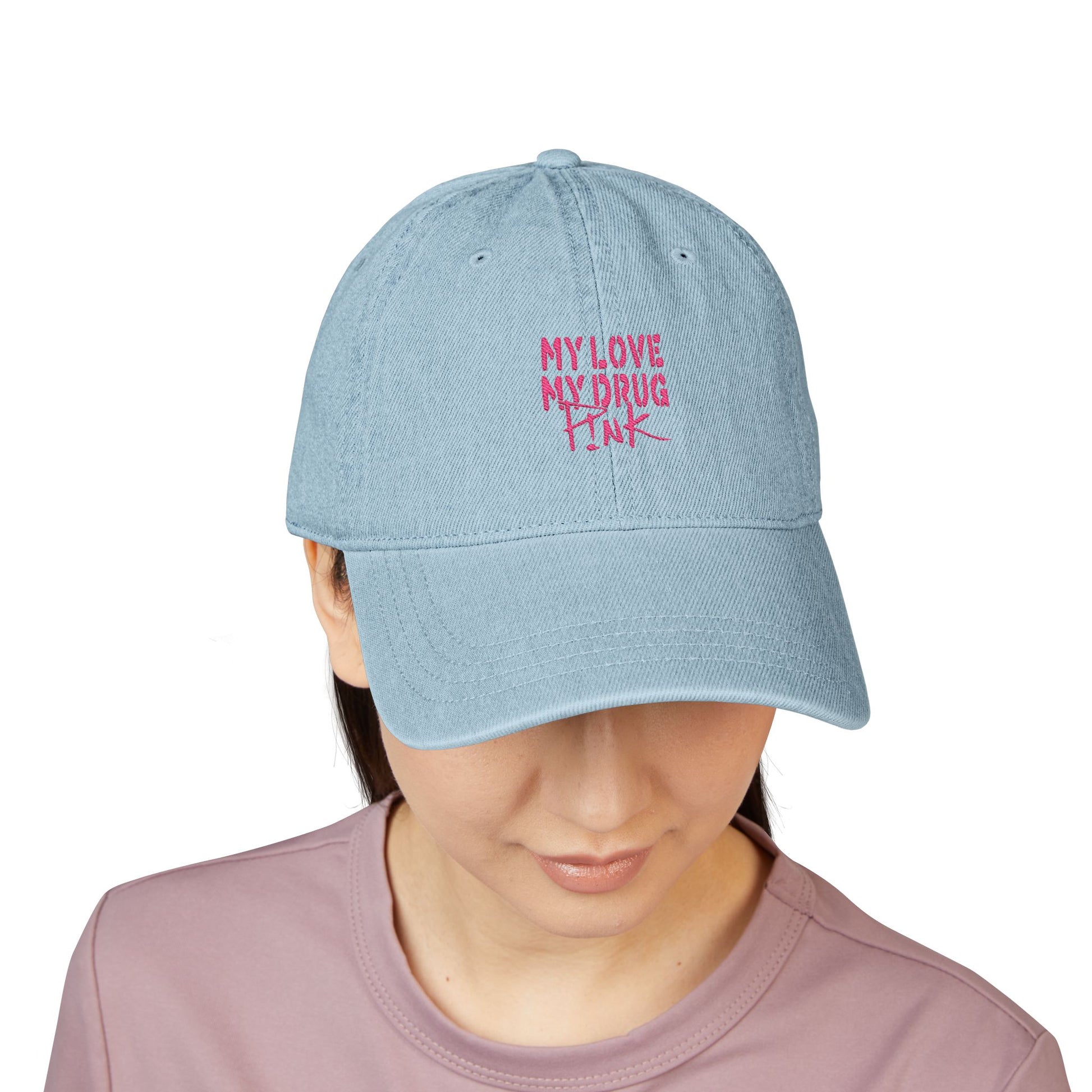 Love & Energy Denim Hat (Embroidery) - snazzymerch