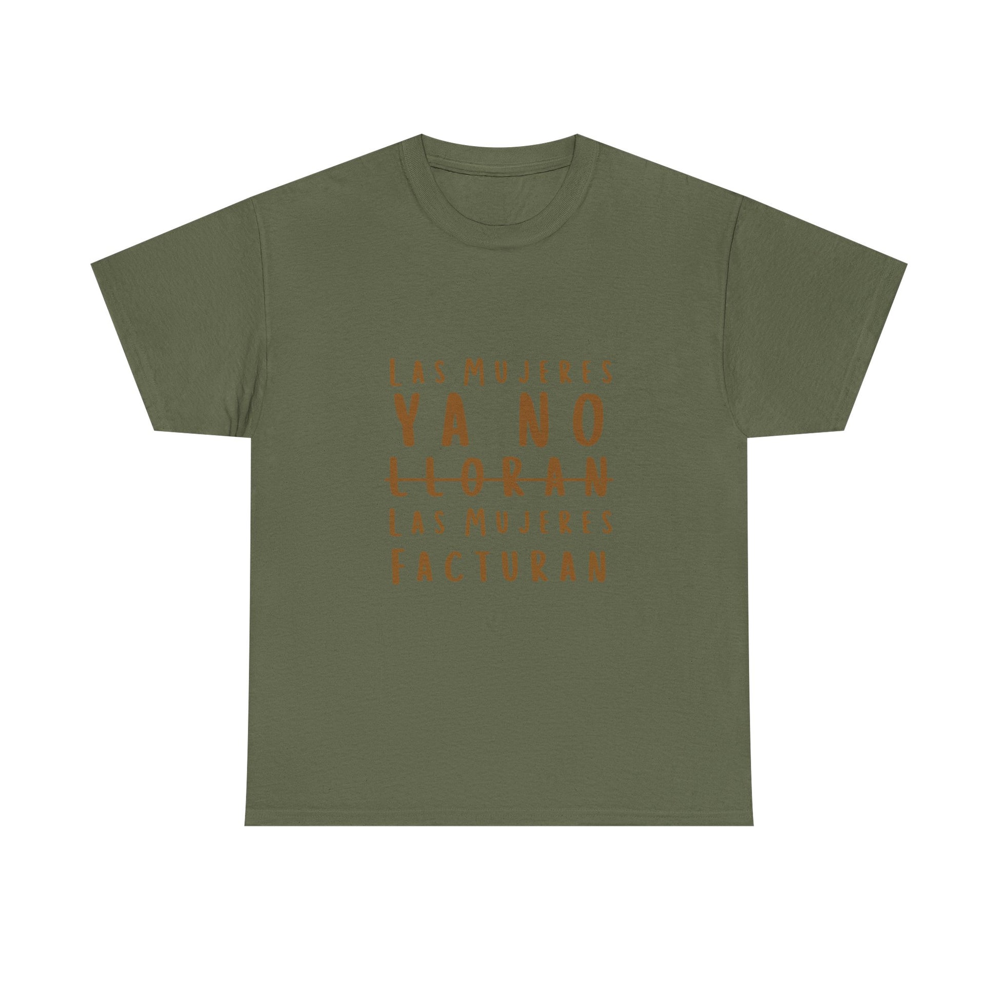 Hustle Over Tears Unisex Heavy cotton tee Printify