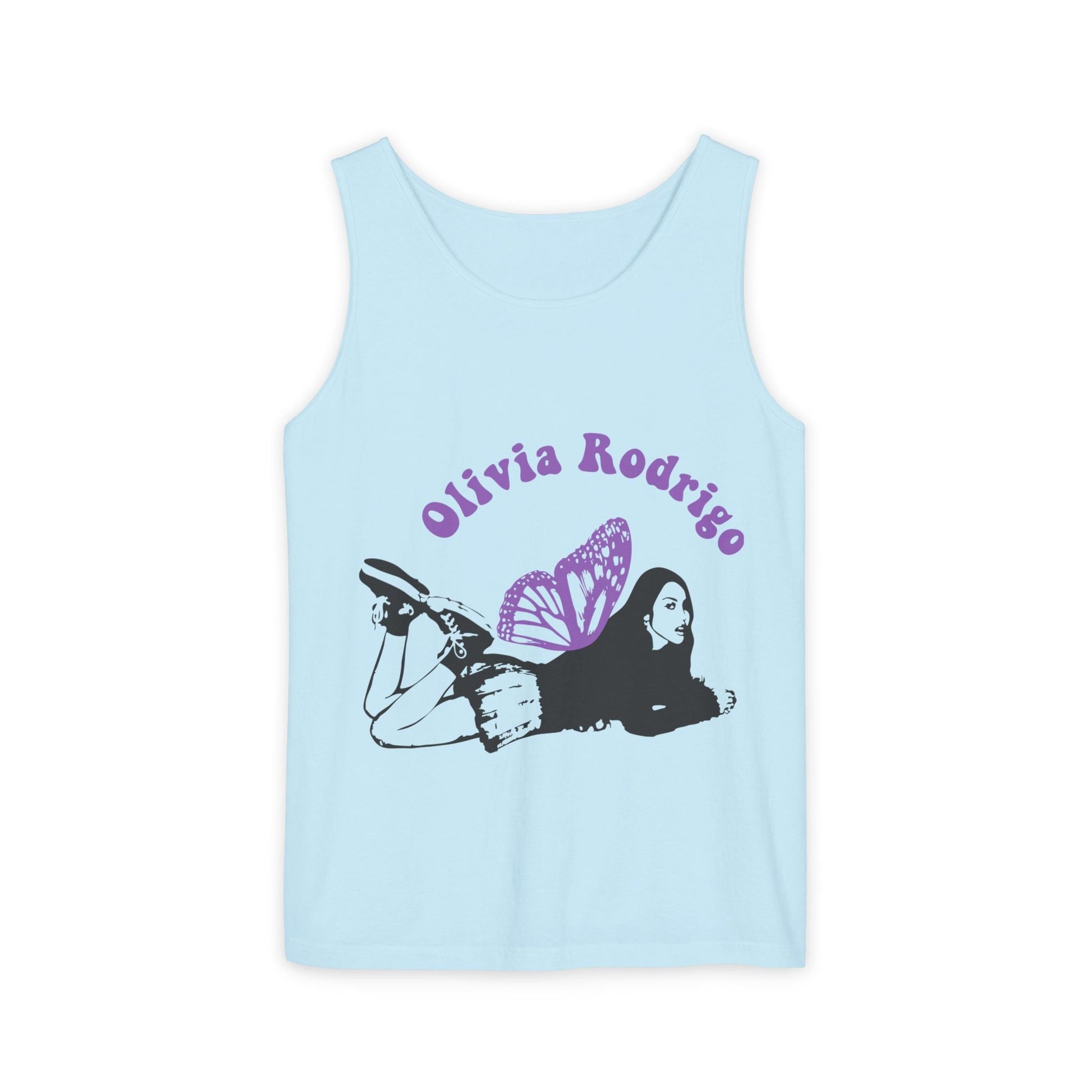 Olivia Rodrigo Butterfly Arc-Dyed Tank Top Printify