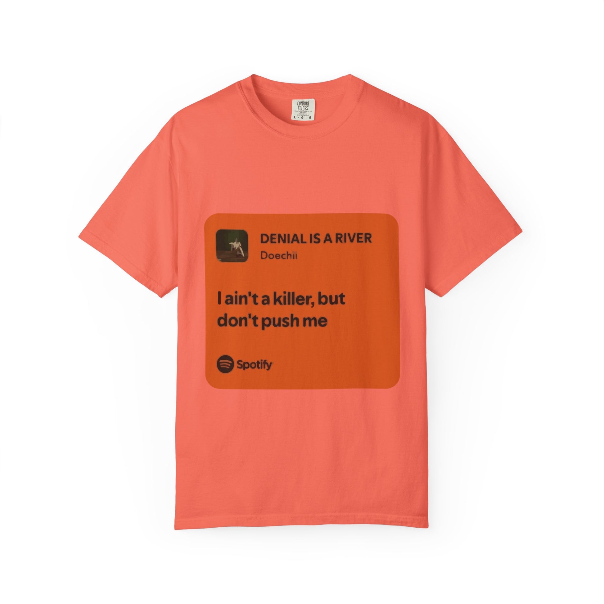 Music Quote Card Unisex Garment-Dyed T-shirt - snazzymerch