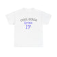 Love for 17 Graphic Unisex Heavy Cotton Tee - snazzymerch