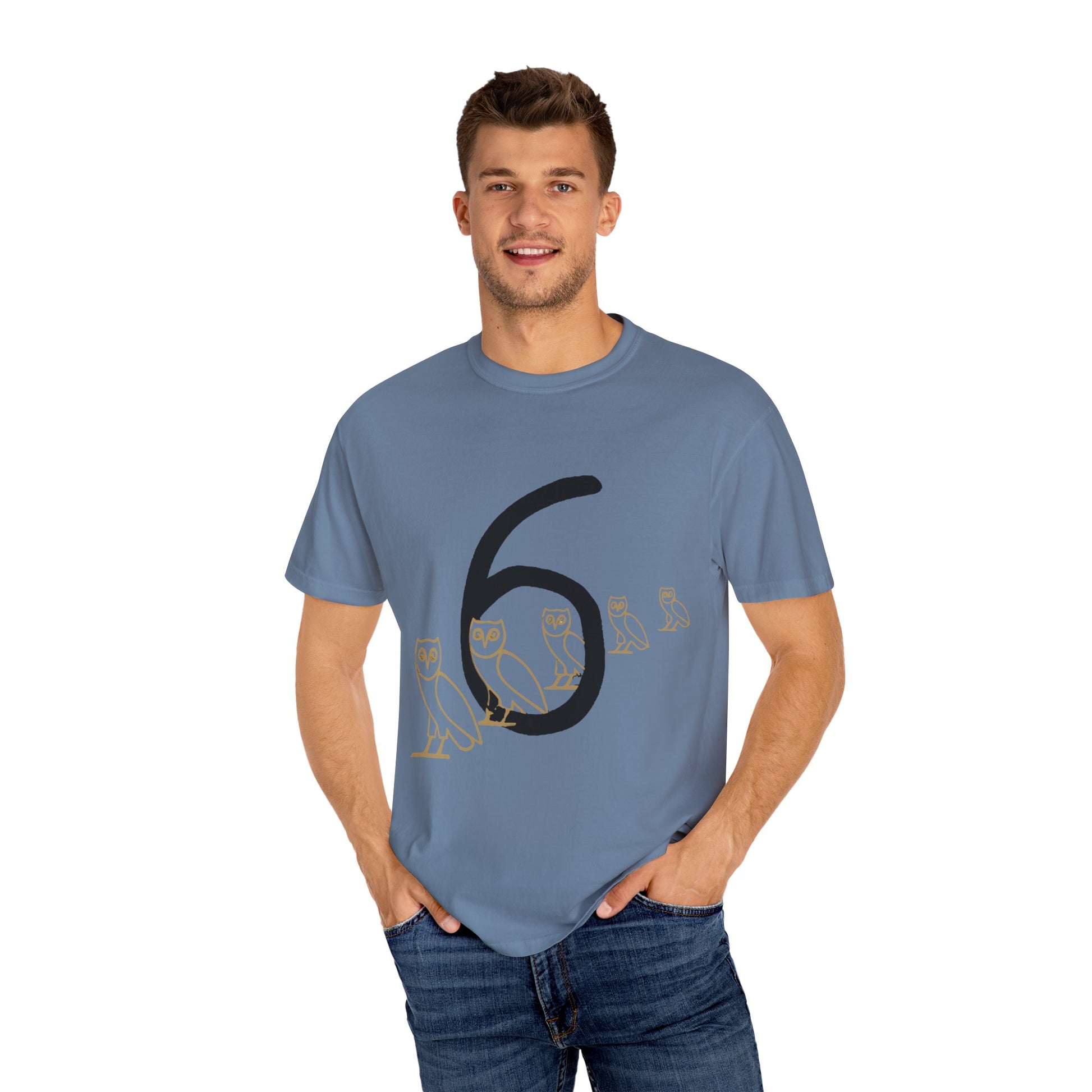 OVO Owl Evolution Dyed Tshirt Printify
