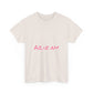 Handwritten Heart Doodle Unisex Heavy Cotton Tee Printify
