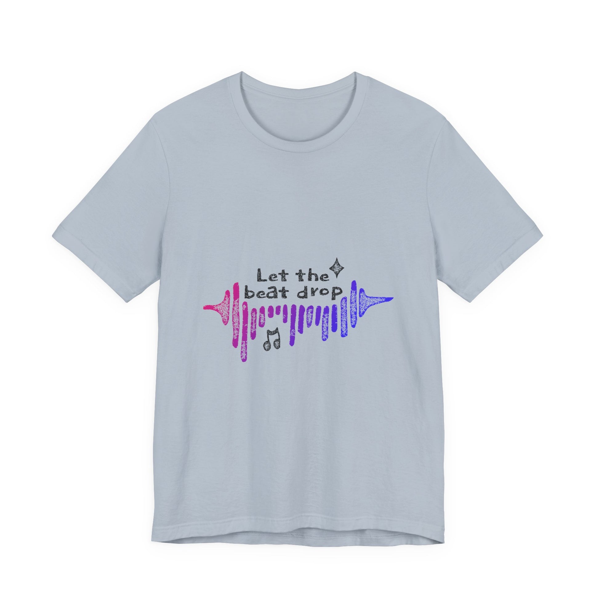 Bold Beats Visualizer Unisex Jersey short sleeve tee Printify