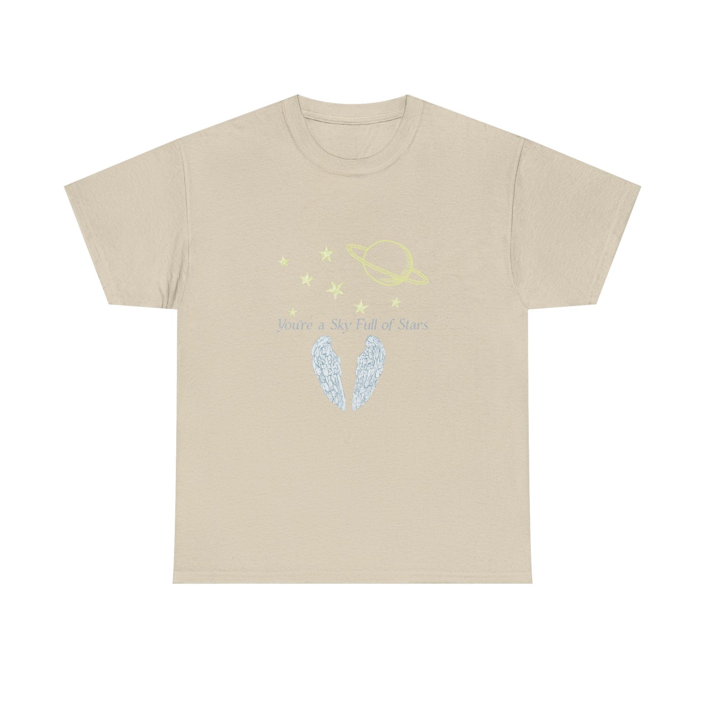 Starry Sky Wings Unisex Cotton Tee Printify