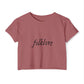 Cherry Lip Merch Women's Festival Crop Top - snazzymerch