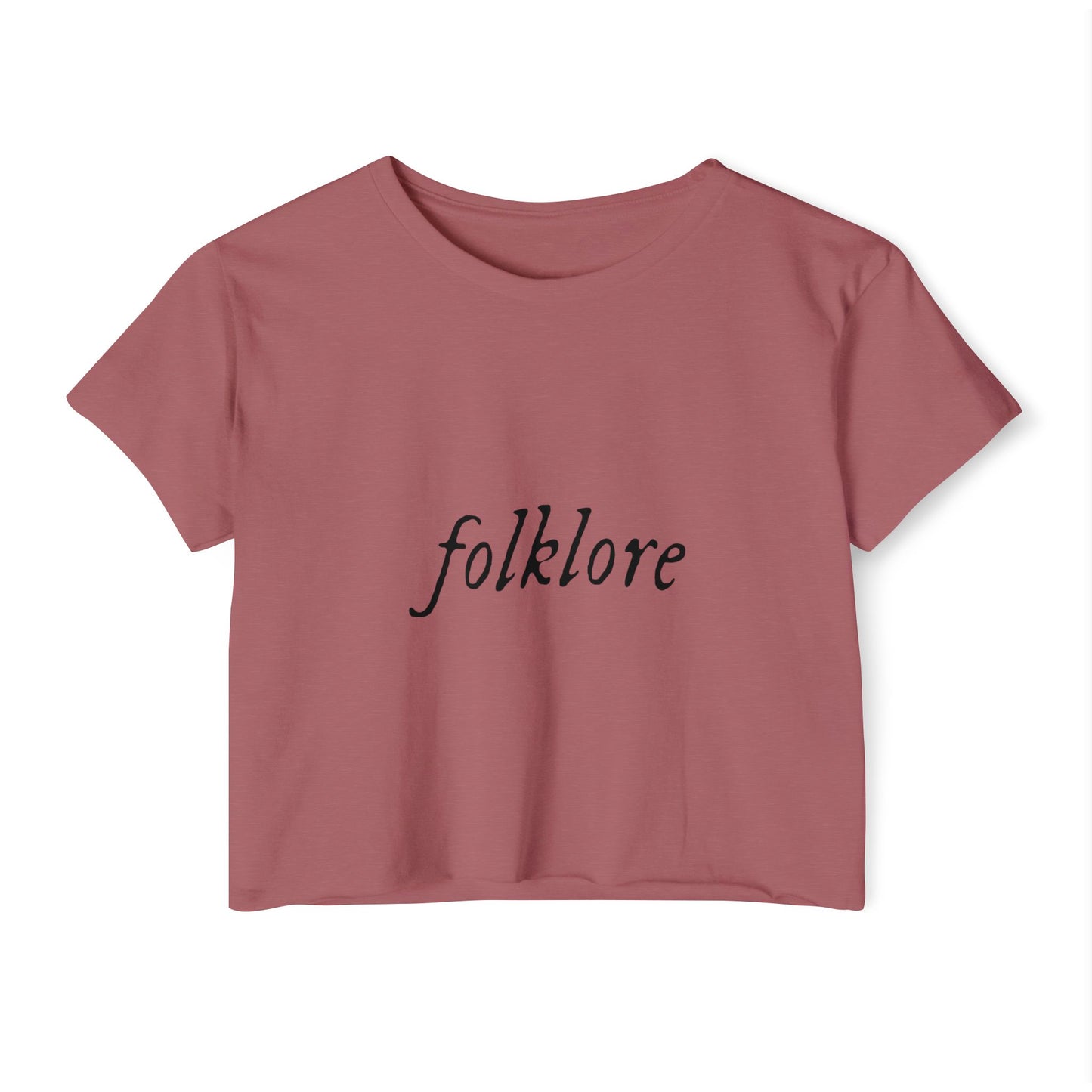 Cherry Lip Merch Women's Festival Crop Top - snazzymerch
