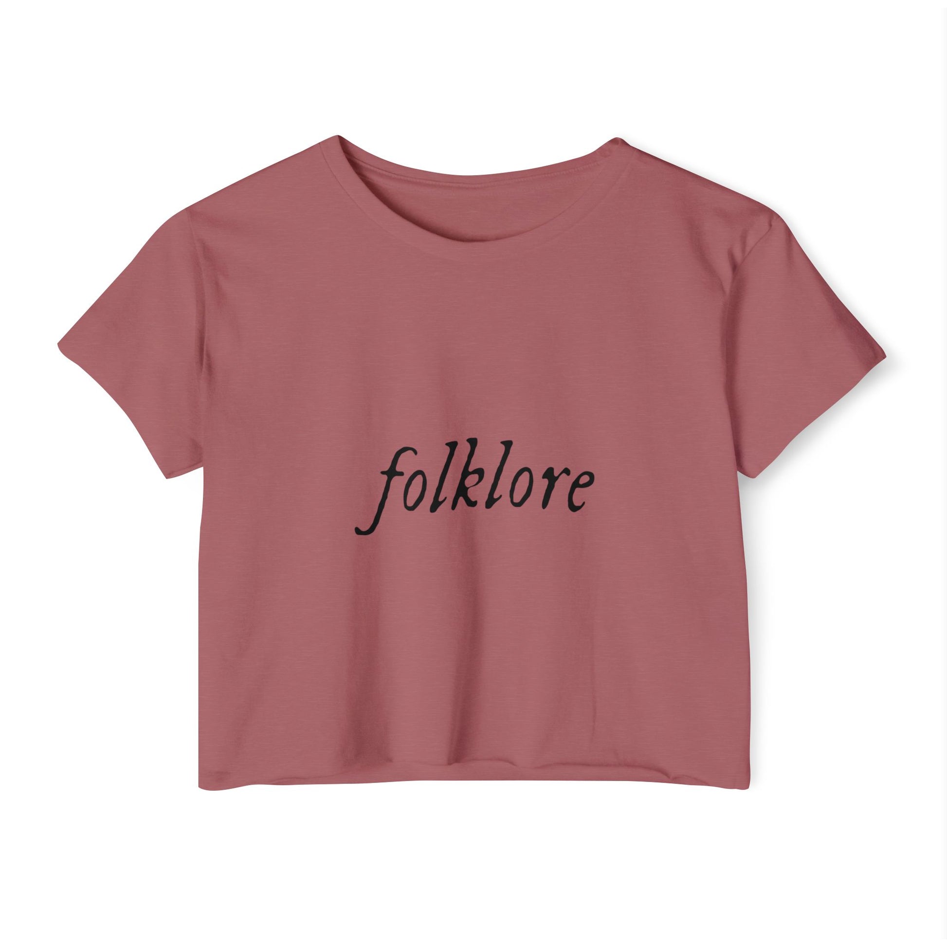 Cherry Lip Merch Women's Festival Crop Top - snazzymerch