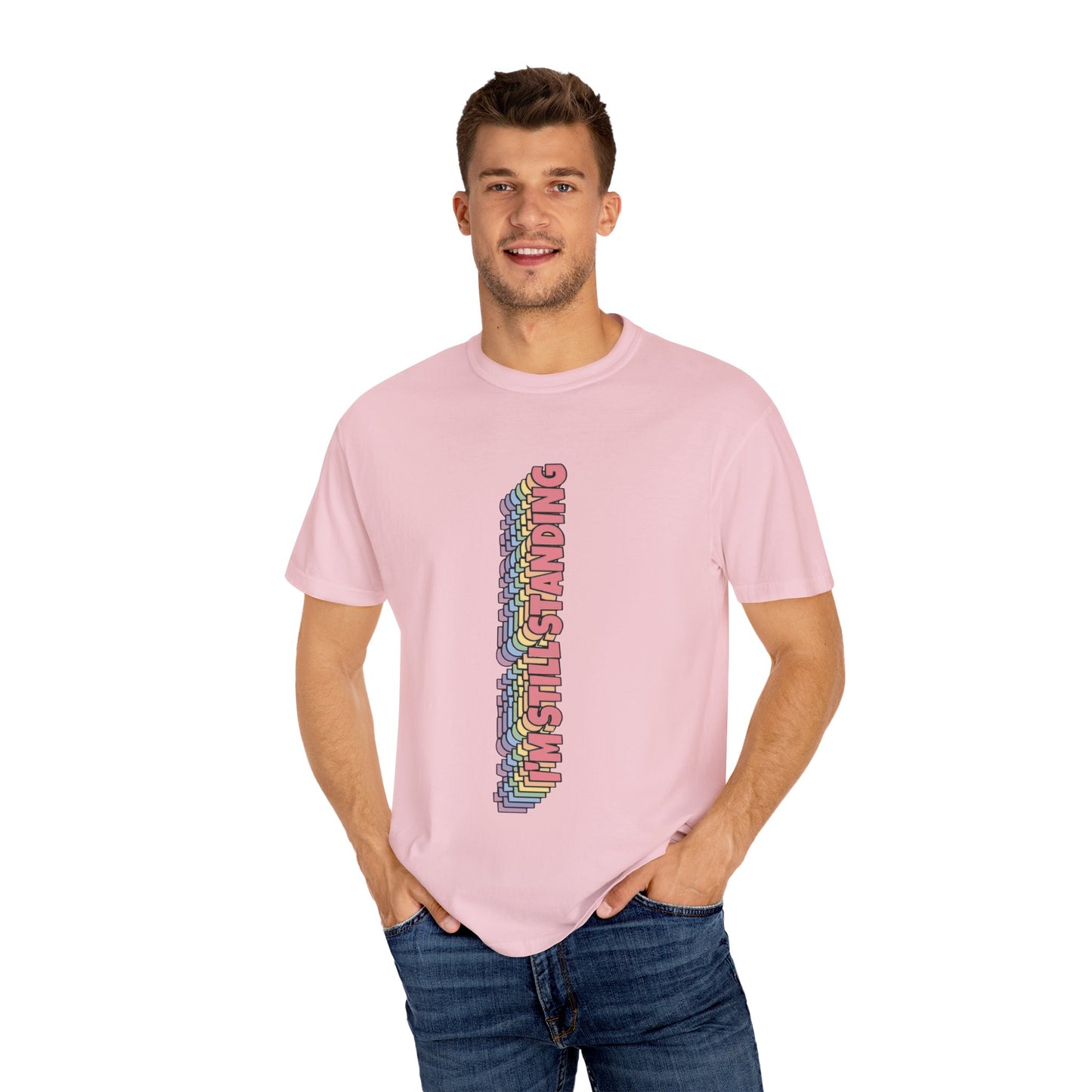 Standing Unisex Garment-Dyed T-shirt - snazzymerch