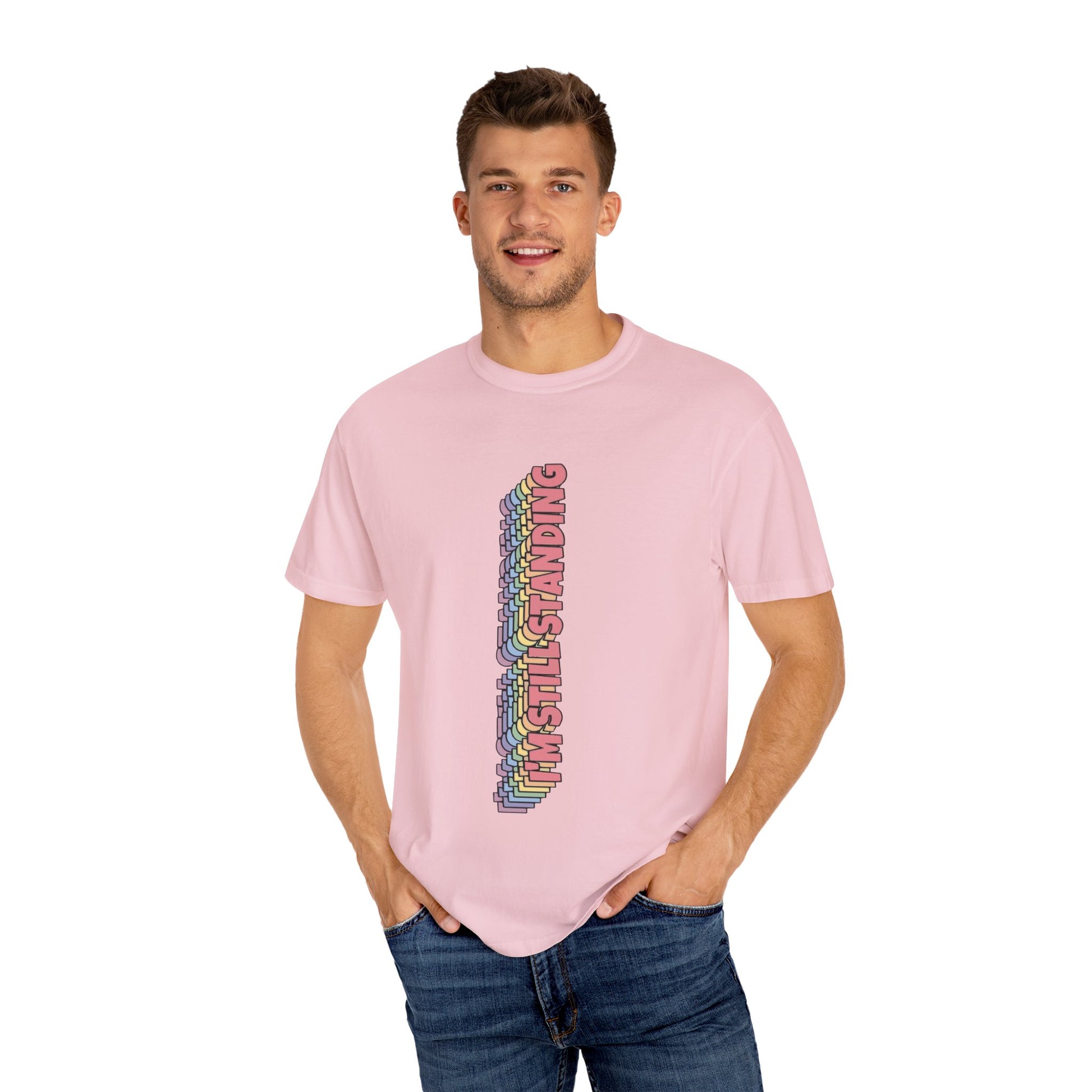Standing Unisex Garment-Dyed T-shirt - snazzymerch