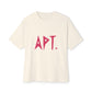 APT Street Bold Unisex Oversized Boxy Tee Printify