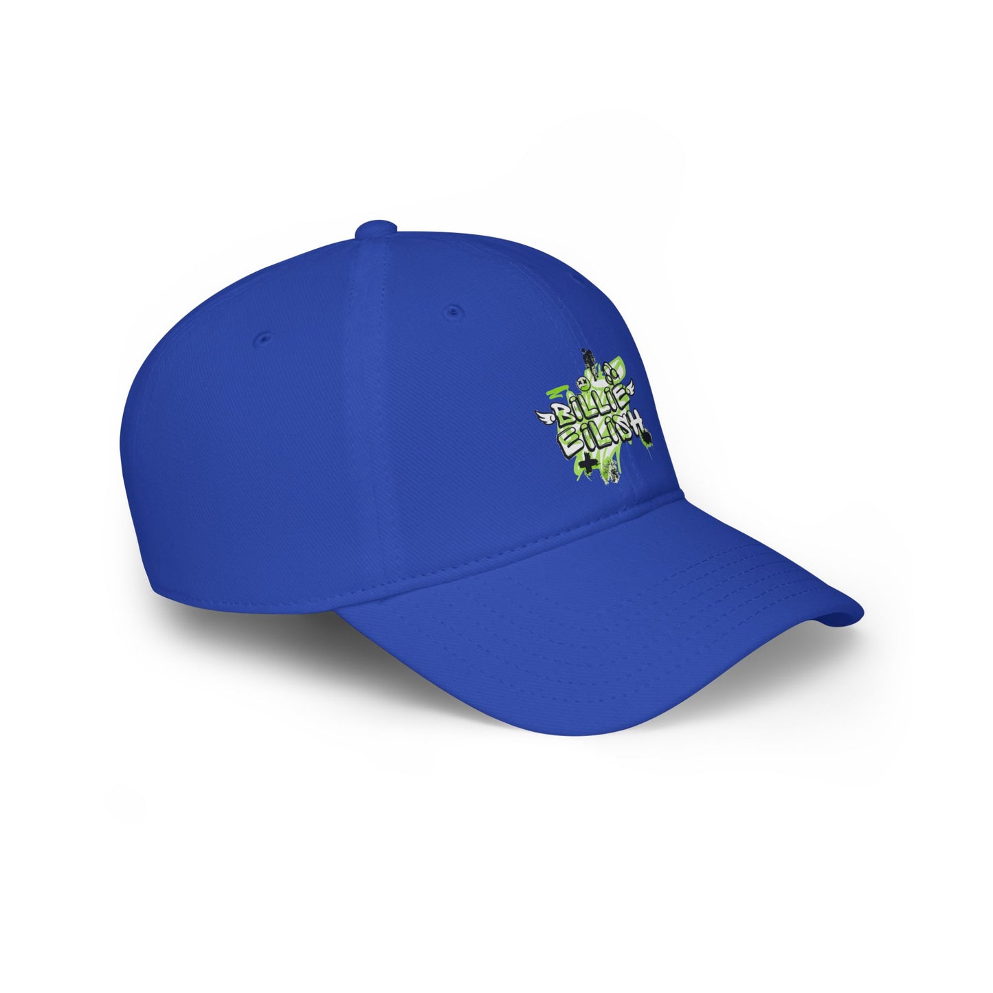 Billie Eilish Inspired Baseball Cap – Grunge Angel Graffiti Edition Printify