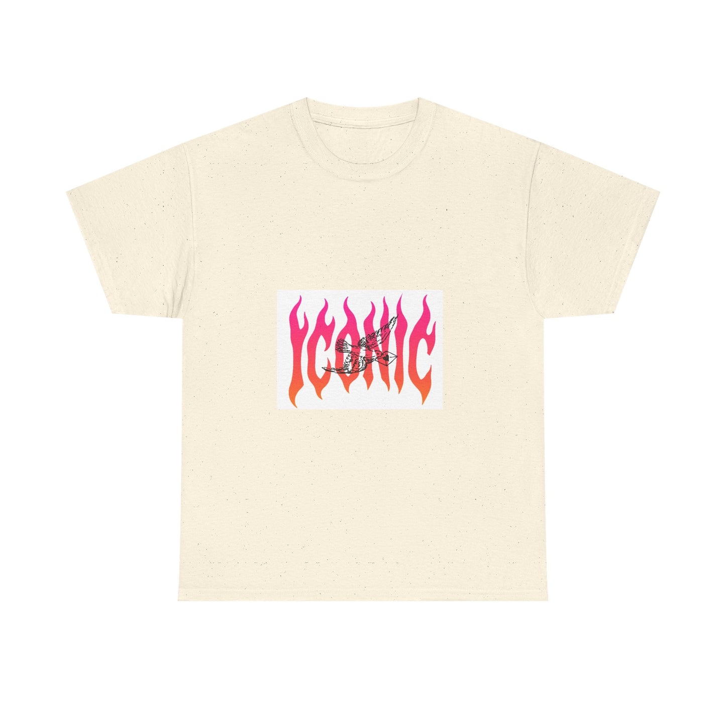 Flame Flight Iconic Unisex Heavy cotton tee Printify