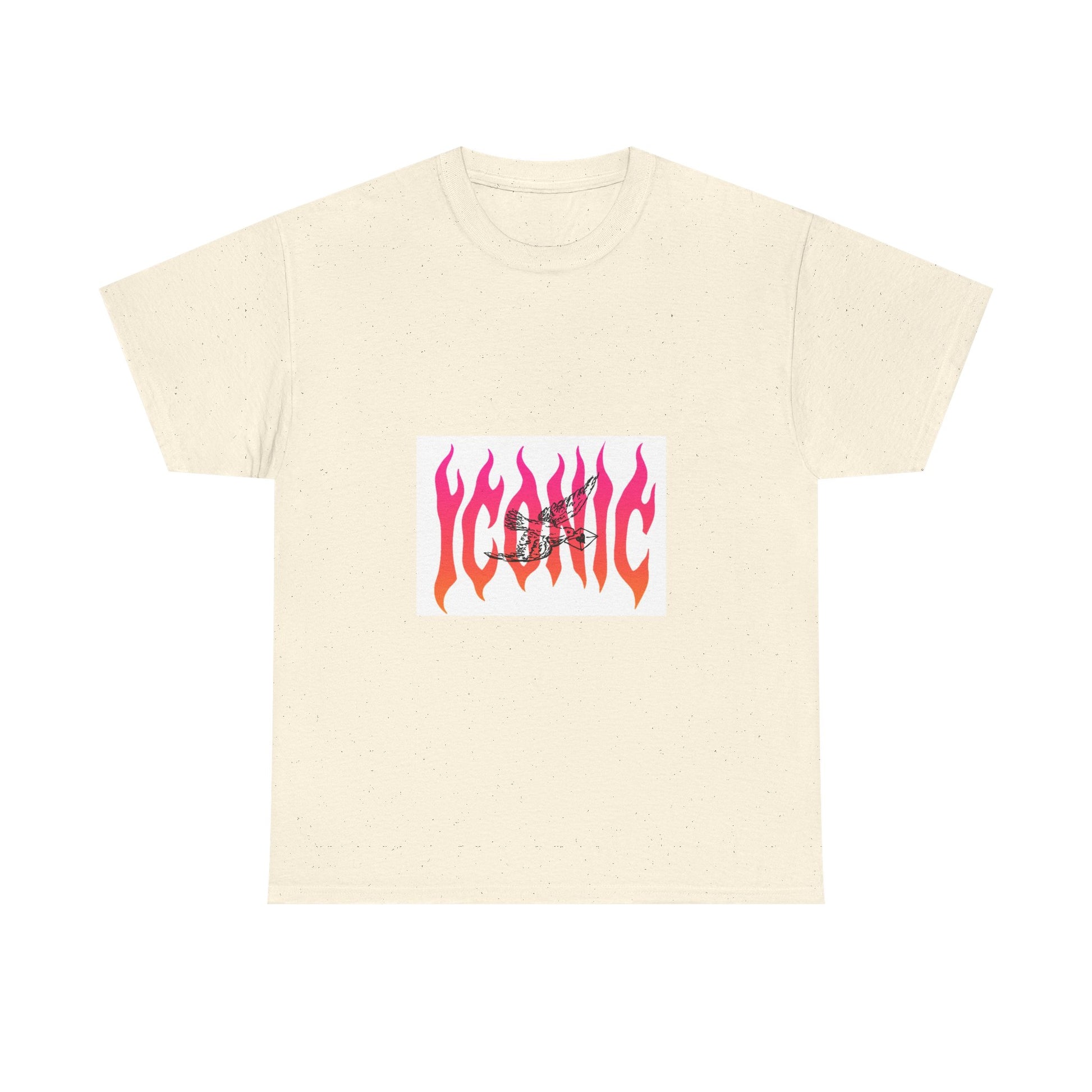 Flame Flight Iconic Unisex Heavy cotton tee Printify