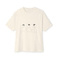 Classic White Unisex Oversized Boxy Tee - snazzymerch