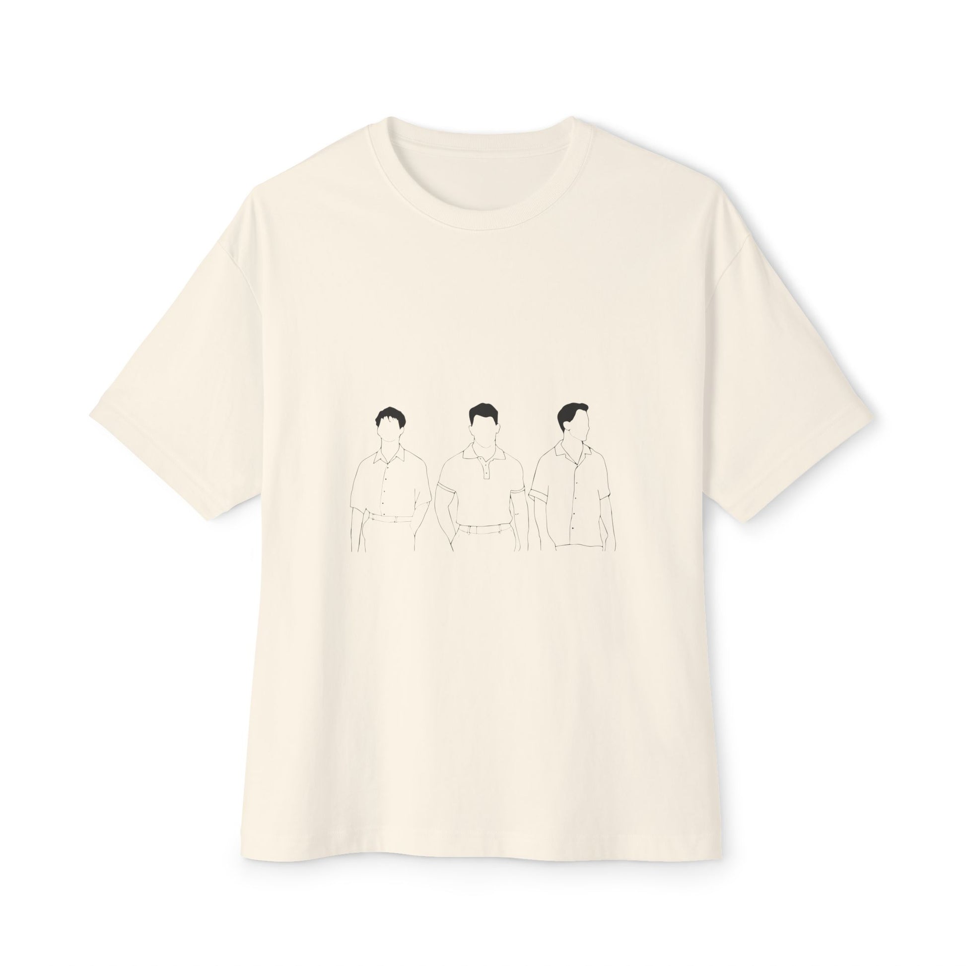 Classic White Unisex Oversized Boxy Tee - snazzymerch