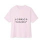Classic Embroidered Unisex Oversized Boxy Tee - snazzymerch