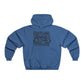 Dot Matrix-Inspired Men's NUBLEND® Hooded Sweatshirt - snazzymerch