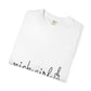 Retro Font Unisex Garment-Dyed T-shirt - snazzymerch