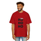 Ho Ho Ho Christmas Oversized Tee – Festive Holiday Graphic T-Shirt Printify