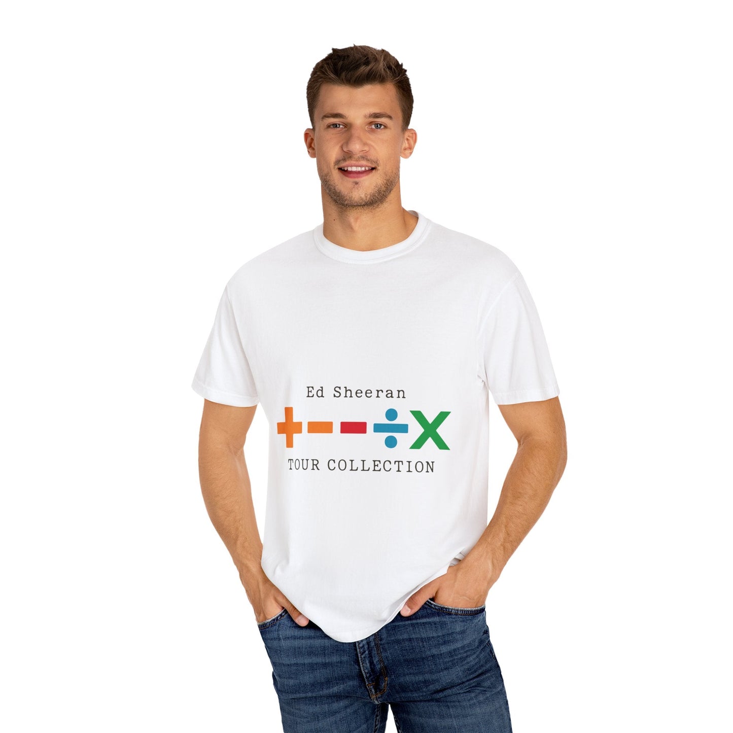 Unisex Garment-Dyed T-Shirt – Ed Sheeran Edition Printify