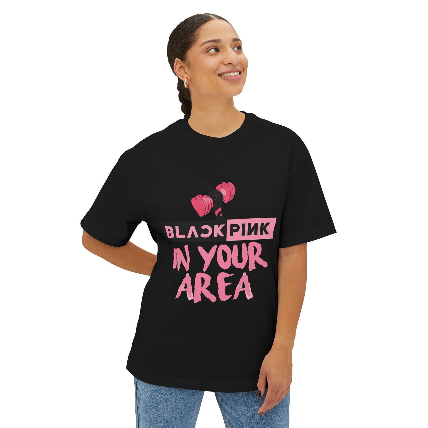 BP “In Your Area” – Oversized Boxy Tee Printify