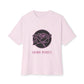 Neon Bloom Unisex Oversized Boxy Tee Printify