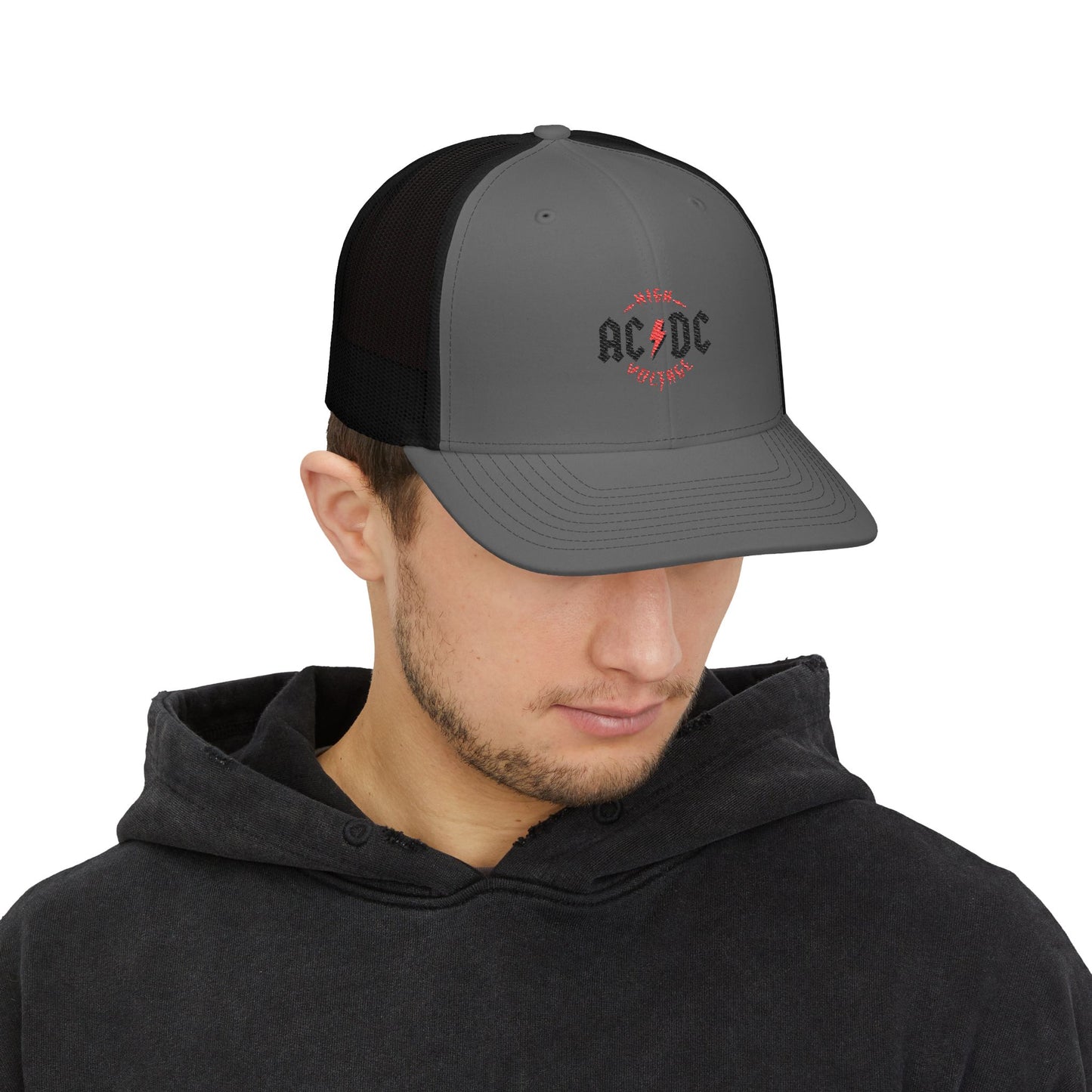 High Voltage Legends Snapback Trucker Cap Printify