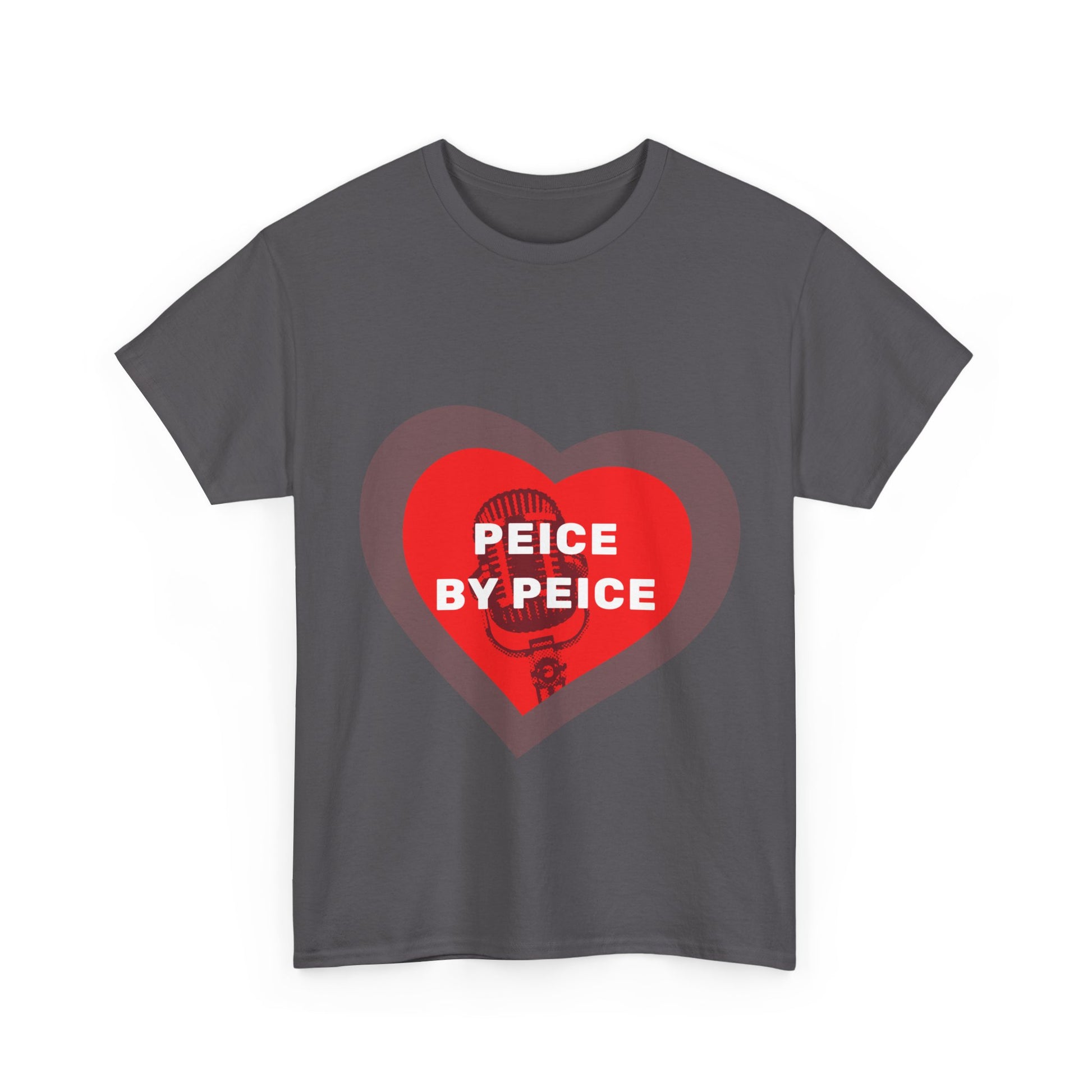 Piece by Piece Mic Drop Unisex Heavy cotton tee Printify