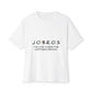 Classic Embroidered Unisex Oversized Boxy Tee - snazzymerch