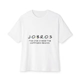 Classic Embroidered Unisex Oversized Boxy Tee - snazzymerch