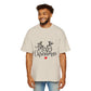 Merry Christmas Reindeer Oversized Unisex T-Shirt – Holiday Edition Printify