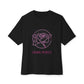 Neon Bloom Unisex Oversized Boxy Tee Printify
