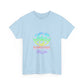 Vibrant Eye and Text Unisex Cotton Tee Printify