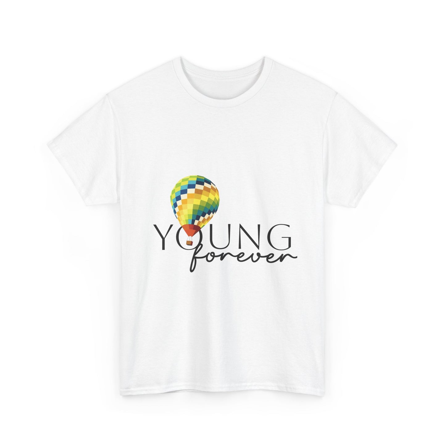Sky Journey Balloon Unisex Heavy Cotton Tee - snazzymerch